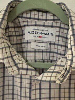 Mizzen+Main Leeward Trim Fit Performance Dress Shirt